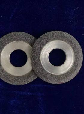 斜边CBN砂轮陶瓷CNB砂轮立方氮化硼磨砂QLB轮开槽陶瓷结合双剂