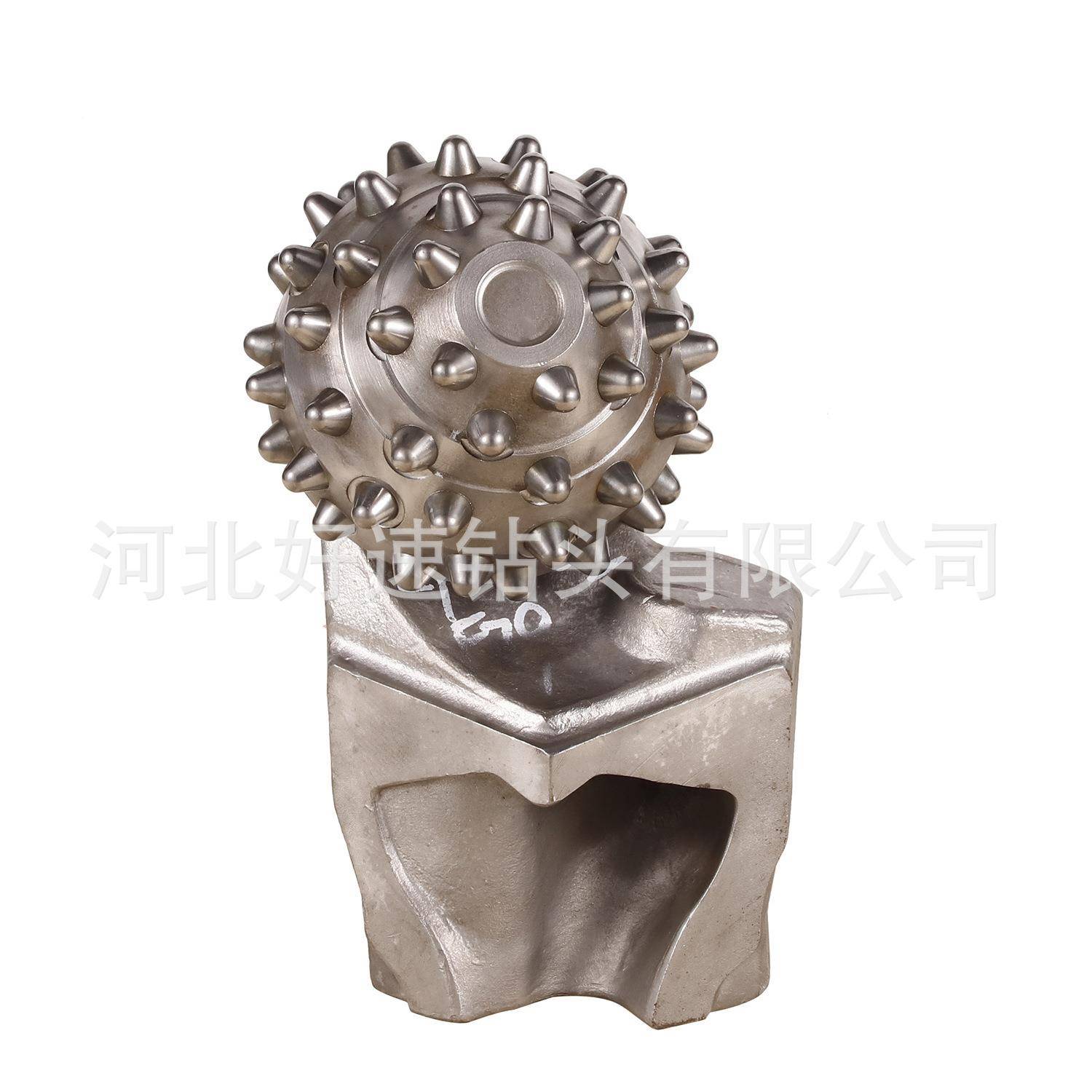 现货52颗合齿金接式旋掌焊007片非开挖带水眼8.5挖寸镶齿牙轮掌片