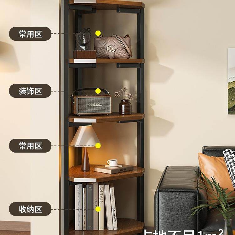 卧角柜落地墙角置物架客厅拐角收纳角架三角形角IFF书架室餐厅落,标准件/零部件/工业耗材,车间地垫,淘宝优惠券,粉丝福利购,淘宝优惠卷