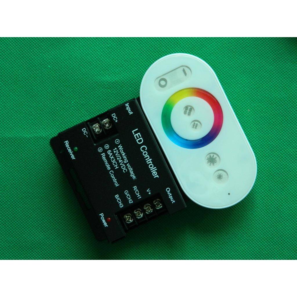 触摸七彩控制器触摸铁灯壳HY-TIH-Q控制器RBG厂条控制器家