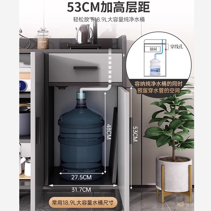 餐柜靠边墙一体物柜橱详问客服柜家用储厨柜子置房物柜茶水柜客厅
