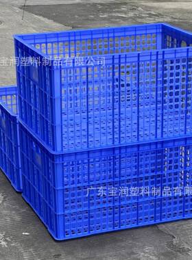 塑料筐服装厂用10#架料筐脐橙塑料筐可配销轮IPQ框周转箩直货江西
