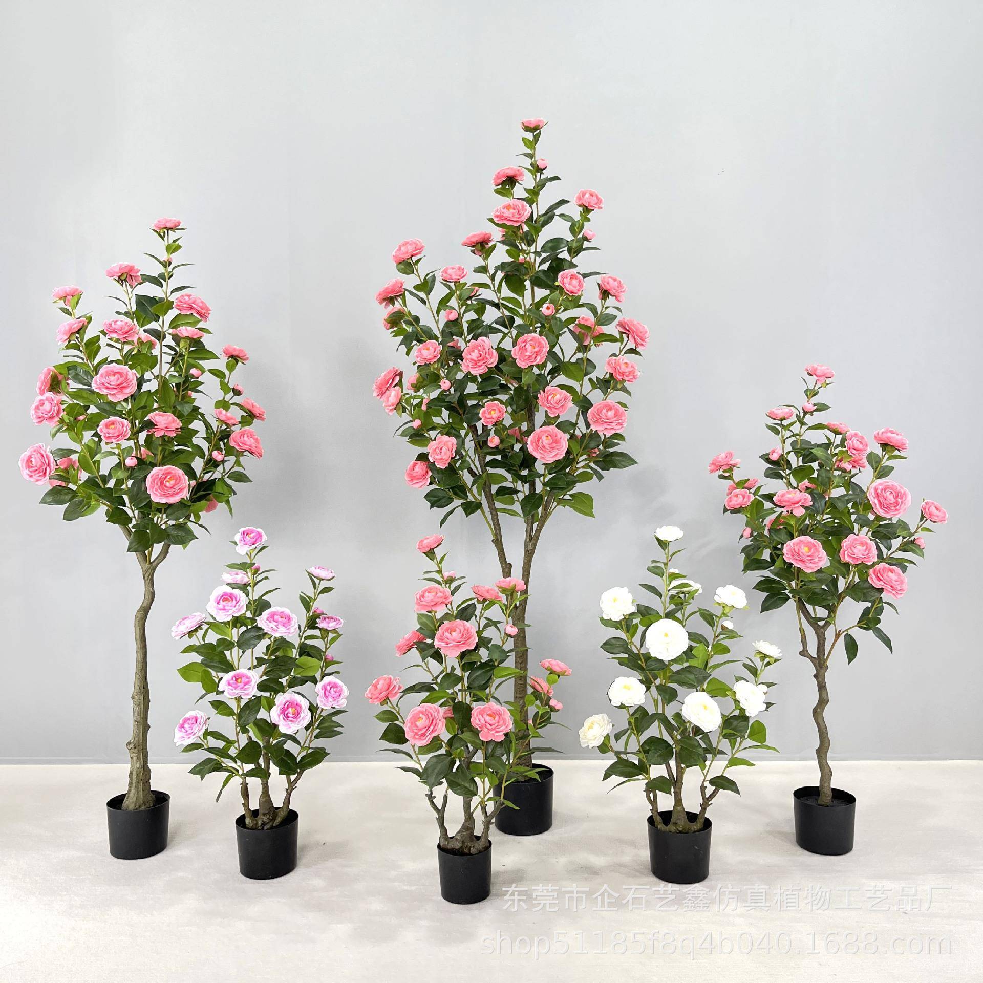 仿真花茶20230910树茶花造绿植盆栽山家居装饰人落地植物厂家婚庆