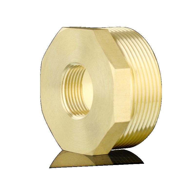 6分X2寸外丝转6分内丝补芯二寸变径六分内外丝水管铜接头配件管件