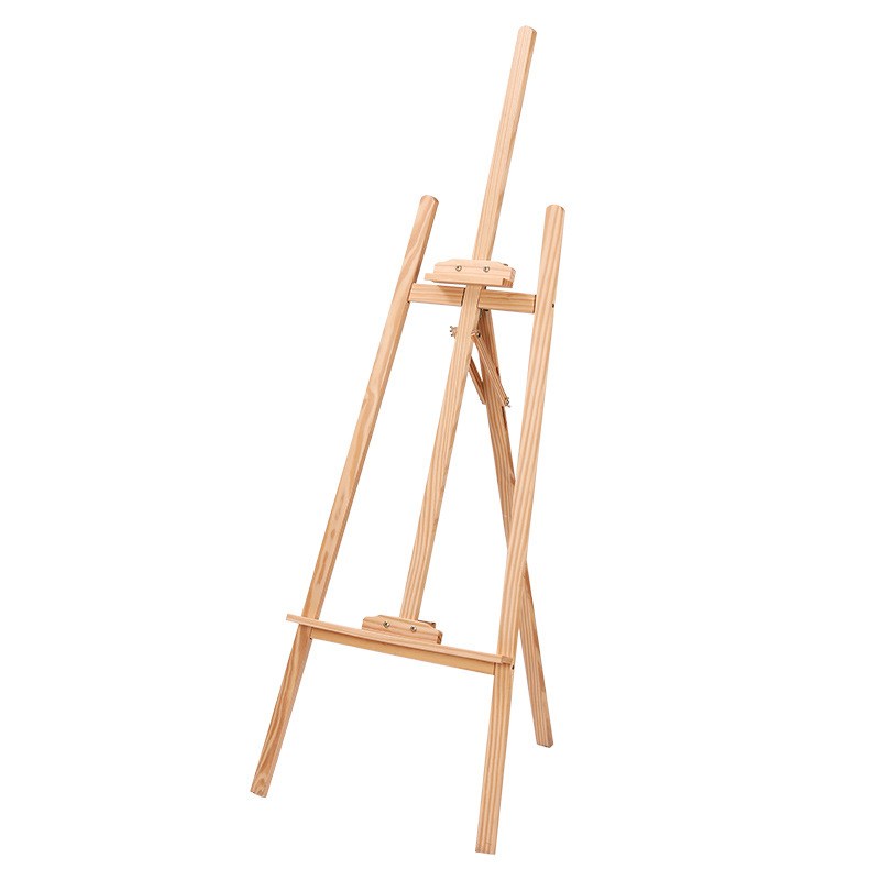 松木画架美术生专用支架式油画画架桌面台式画板画架装素描画架