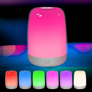 触摸变色LED七彩氛围餐吧酒吧喂奶小夜灯柔光护眼浪漫卧室床头灯