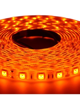 LED灯带V贴片裸板滴胶软灯带0珠高亮橙色竞店网咖足浴装修