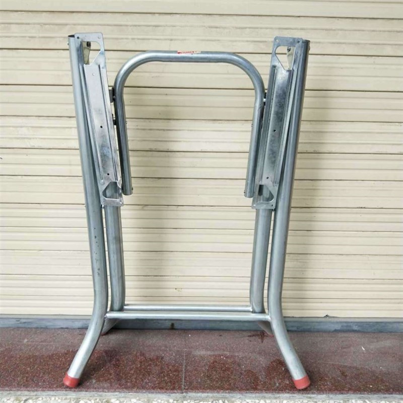 餐桌脚架简约折叠桌腿支架大排档桌架铁桌脚架子桌子折叠支架桌腿