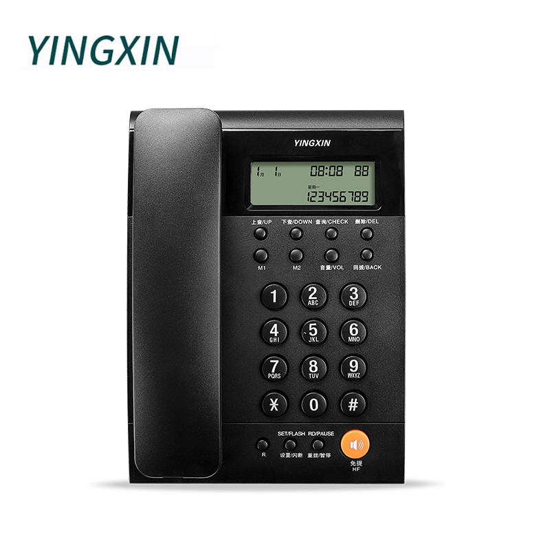 盈信有线固定电话机座机固话家用办公室商务坐机来电显示商用话机