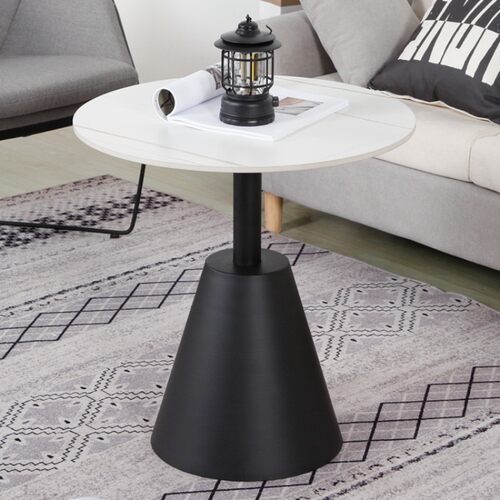 金属铁艺桌腿支架茶几边几腿大理石岩板圆形餐桌腿洽谈桌子腿底座