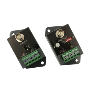 YJS 1TR单路有源模拟绞线传输器HDCVITVI同轴高清远距离传输