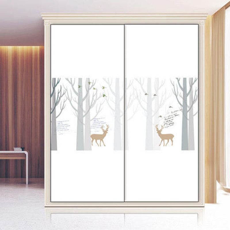 衣柜门推拉门多层实木移门现代简约高密度板衣柜门推拉滑移门