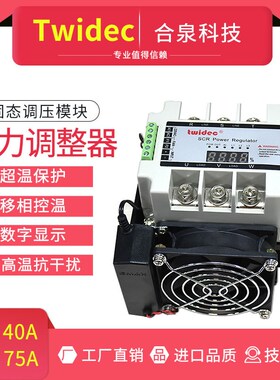 合泉电力调整器SCR固态调压模块30-75A工厂直销