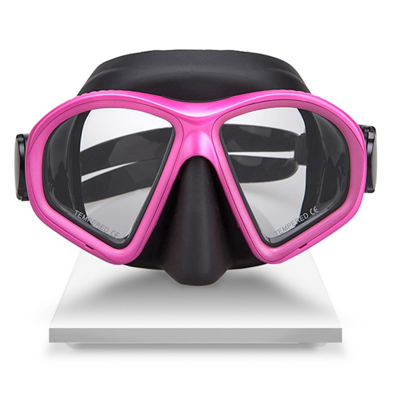 vgnt潜水面镜自由浮潜低容积专业潜水装备近视眼镜防雾潜水面罩