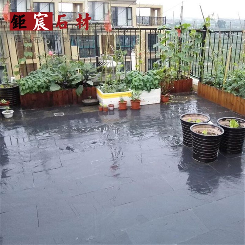 青石板天然文化石仿古青砖别墅花园庭院防腐防滑地砖室外广场石材