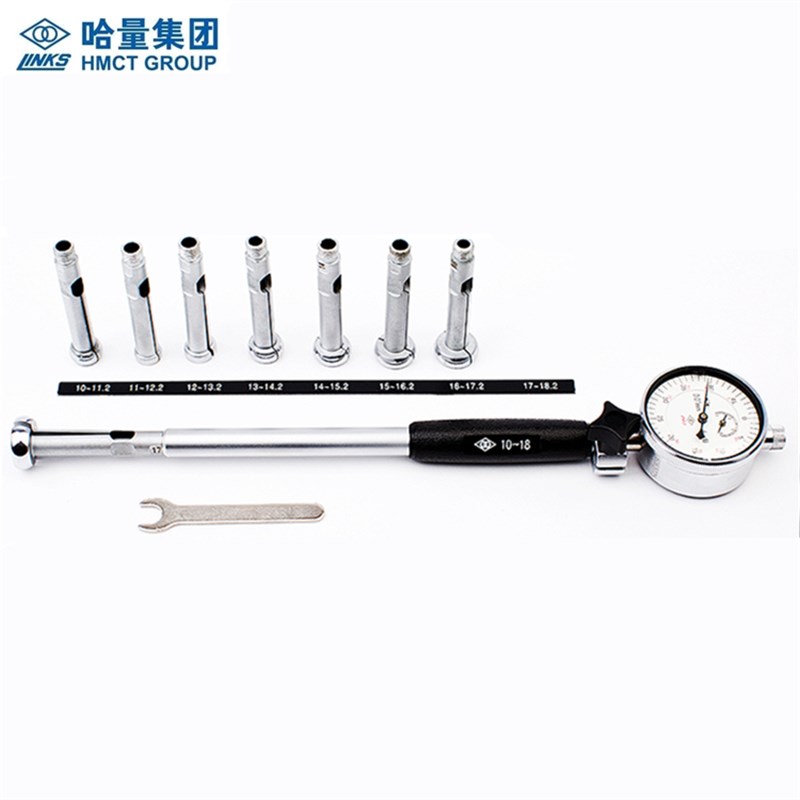 哈量内径百分表 护桥式内径量缸表-10-18---10-0-涨簧