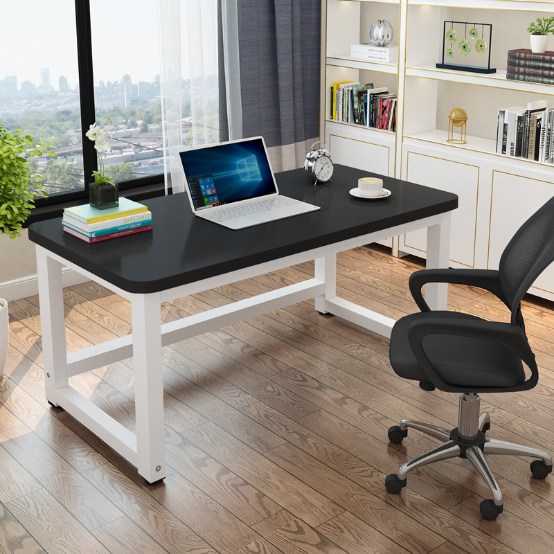 白色电脑桌0//90/100/110/0/85cm定制2米长层会议办公书桌