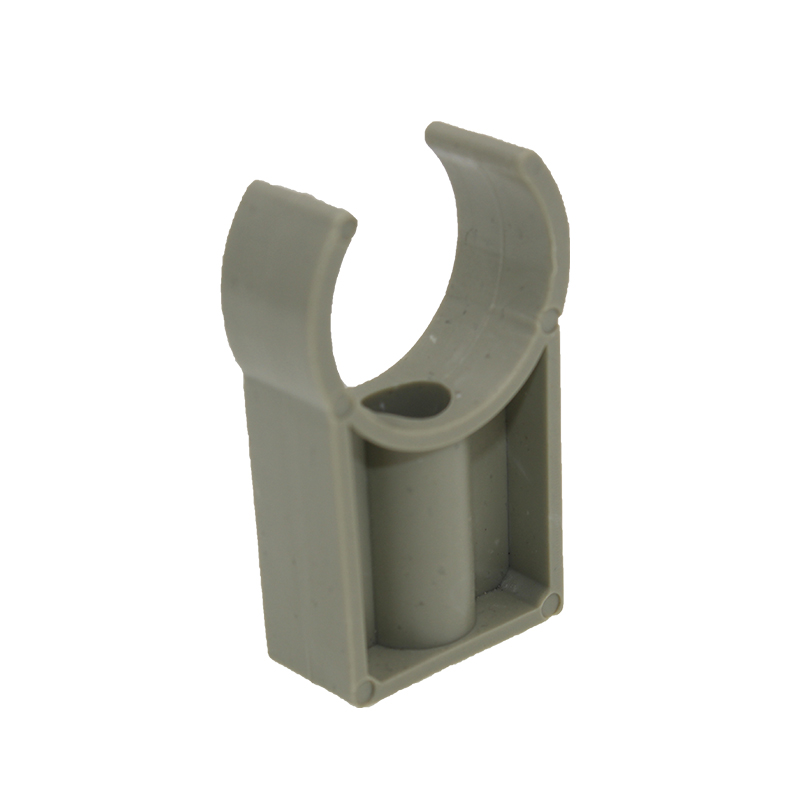 灰色PPR高平卡平脚管卡U型高脚卡20  32ppr管件接头水管卡配件