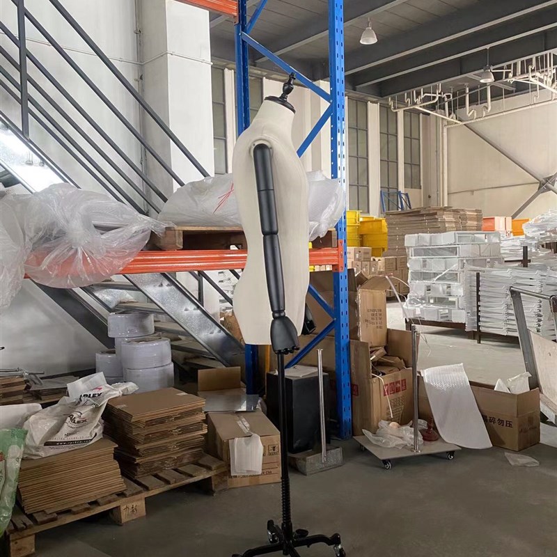 包布模特道具橱窗裁剪人台