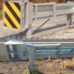 波防形撞护栏高速公路护热镀锌VKG板波形梁钢护栏栏吸能端头出口