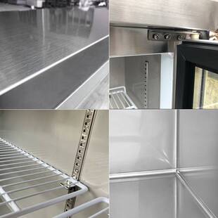 匠思冷藏柜商用风冷吧台酒柜玻璃门保鲜工作台饮料柜冰箱蓝光冰柜