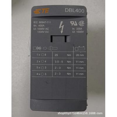泰0科/TE接886线端1子DBL175大电流1SNL3175R0000接线盒ABB