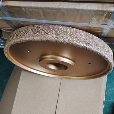 厂家钎焊金刚石 磨灰铁 磁材 合金球墨铸铁 铸钢 350钎焊砂轮现货