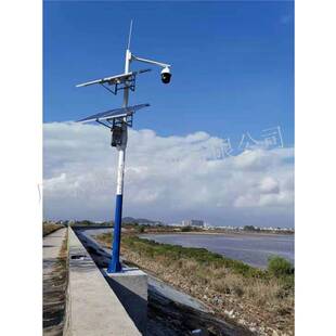 防汛设施监控杆水位监测立杆立柱3.5米4米4.5米5米雨量计支架立柱