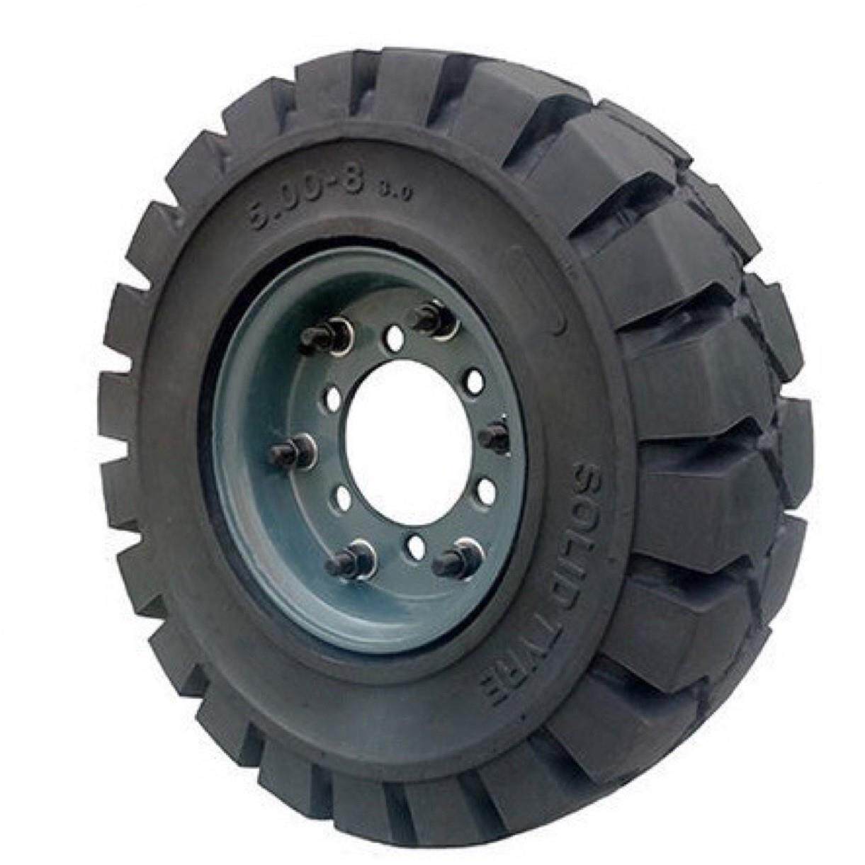 叉车实轮心轮胎杭叉合力3/3.5吨前28x9-15ZLV后65-10充0气轮胎轮