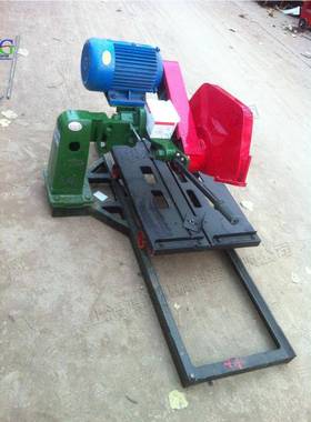 水石建方砖锯切机小边型手磨推式石材切割机筑瓷片切QMN倒角一体