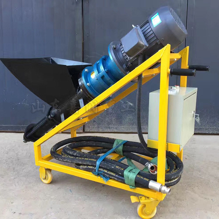 小型手推式门窗混凝土灌缝机