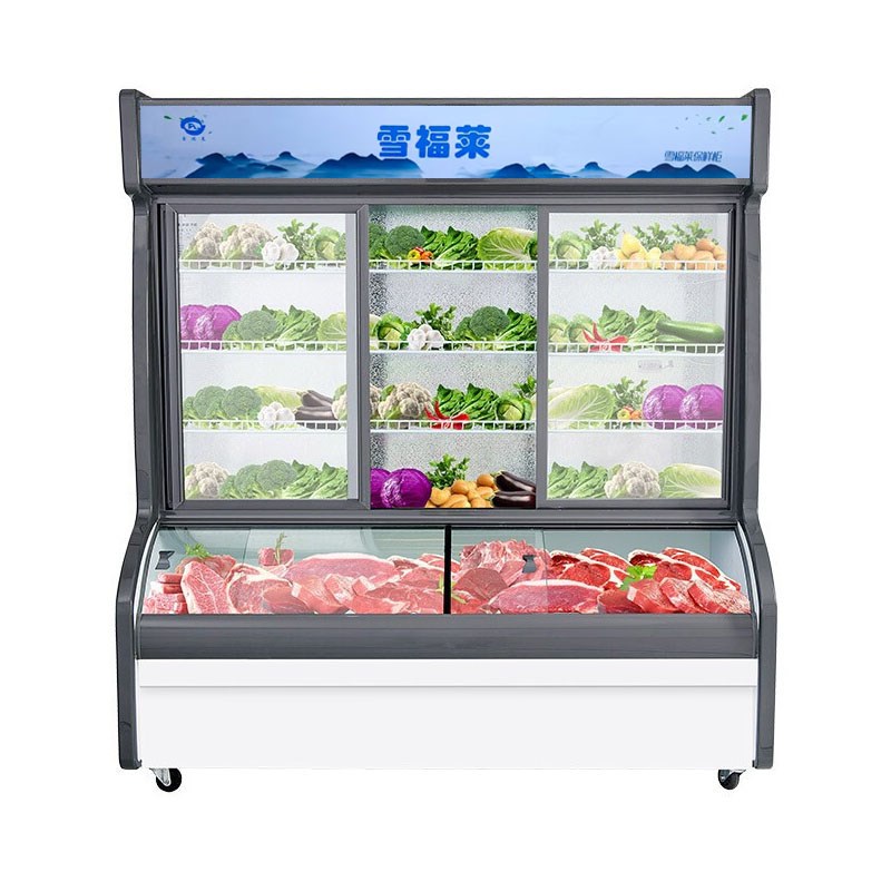 雪福莱 1./米点菜柜 温铜管麻辣烫烧烤柜展示柜冷藏冷冻柜