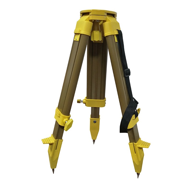 木质水准仪三脚架 经纬仪全站仪实木脚架迷你型高精度 三脚架配件