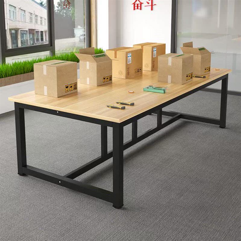 大桌子工作台裁剪台打包台车间包装台电子厂流水线操作检验台桌子
