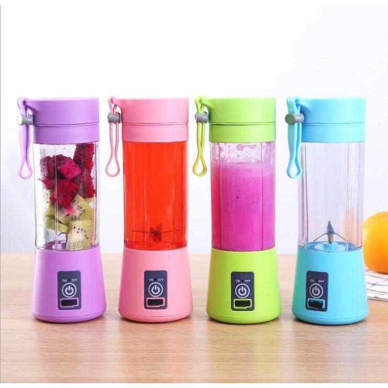 新款果汁杯USB电动充电榨汁杯 便携式小旋风多功能家用水果搅拌机