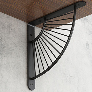 隔板支架托架层板托墙上壁挂固定一字置物装饰金色直角支撑三脚架