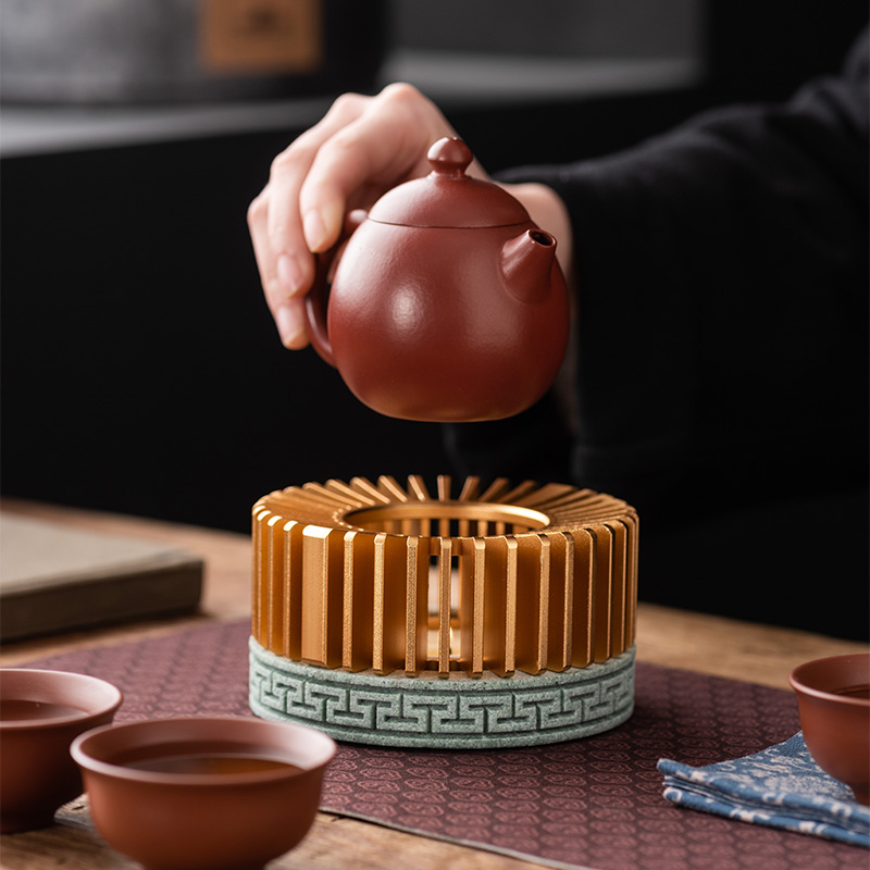 中式温茶炉暖茶壶公道杯蜡烛加热底座保温炉花茶果茶煮茶器温酒器