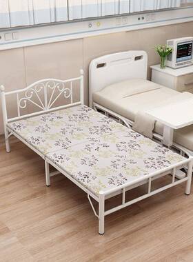 W家用儿童单双人1.加2米折1叠床小户VYR型9成人.5铁艺组装粗午休