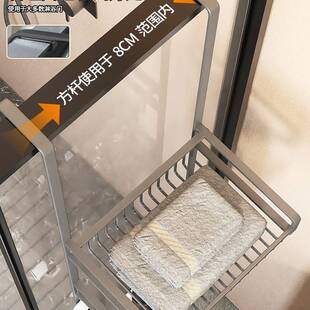 浴室置物架浴巾架毛巾架淋浴房挂篮悬挂式卫生间收纳架子挂架