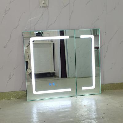 IMLL门ED镜智柜门能镜门扇储物柜子带灯扇箱卫生间柜子门镜箱门