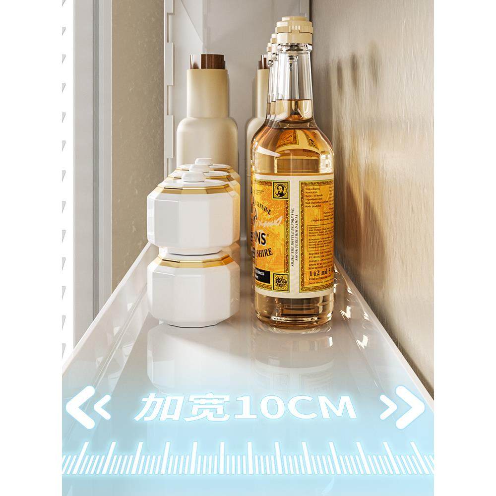 s架厨房置物架调F7798TM7料壁挂式上收纳架家c用浴室分墙层多功能