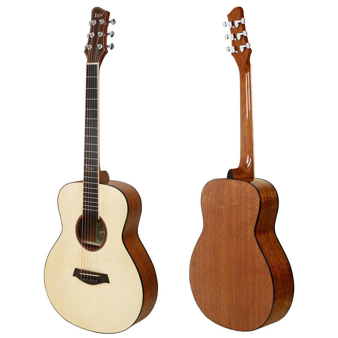 吉他36寸云杉面板OM桶型民谣木吉他儿童学生初学者入门吉他guitar