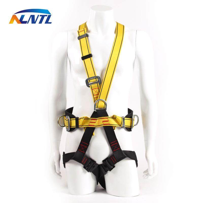 家直销五点式电工高空作全业安厂全带身OOG矿用双背安带全身安全