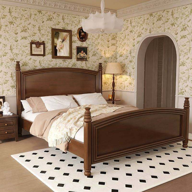 简美风乡村美式实木床现代简约1.8M双人床复古法式床轻奢婚床主卧,玩具/童车/益智/积木/模型,垂直悬浮玩具,淘宝优惠券,粉丝福利购,淘宝优惠卷