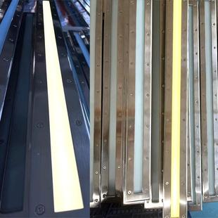 形磨砂面不锈钢长广条 DMD led条地埋灯嵌入式 洗墙灯防水场地JDC