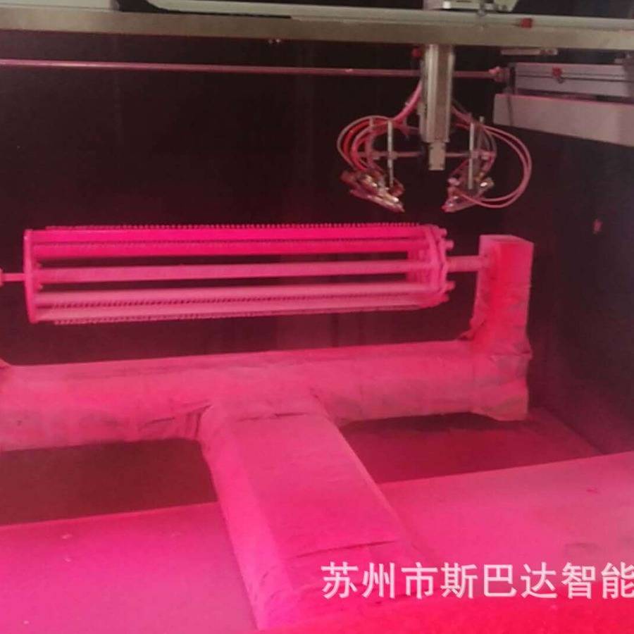 新款高品质喷涂往复机5轴在线往复机塑胶玻璃木制品喷漆流水线
