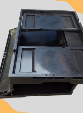 防静电量4TMN624拦腰式各塑周转折叠胶料箱大优惠全国地发货