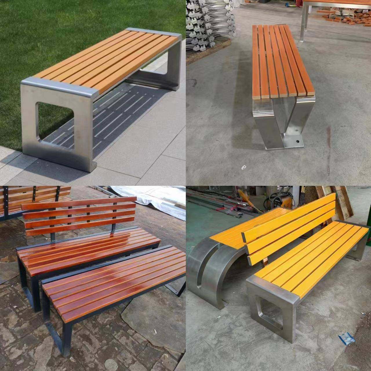 户外公园椅造不锈钢形JHI景异座椅铁艺菠萝格竹木园林椅景区型观,包装,电子元器件包装,淘宝优惠券,粉丝福利购,淘宝优惠卷