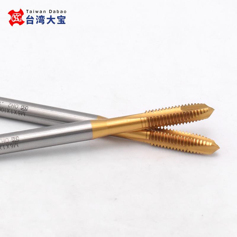 进ETB口TOSG加长先端丝0攻M14M16*2M018M2X25*15L长柄螺尖直槽.丝