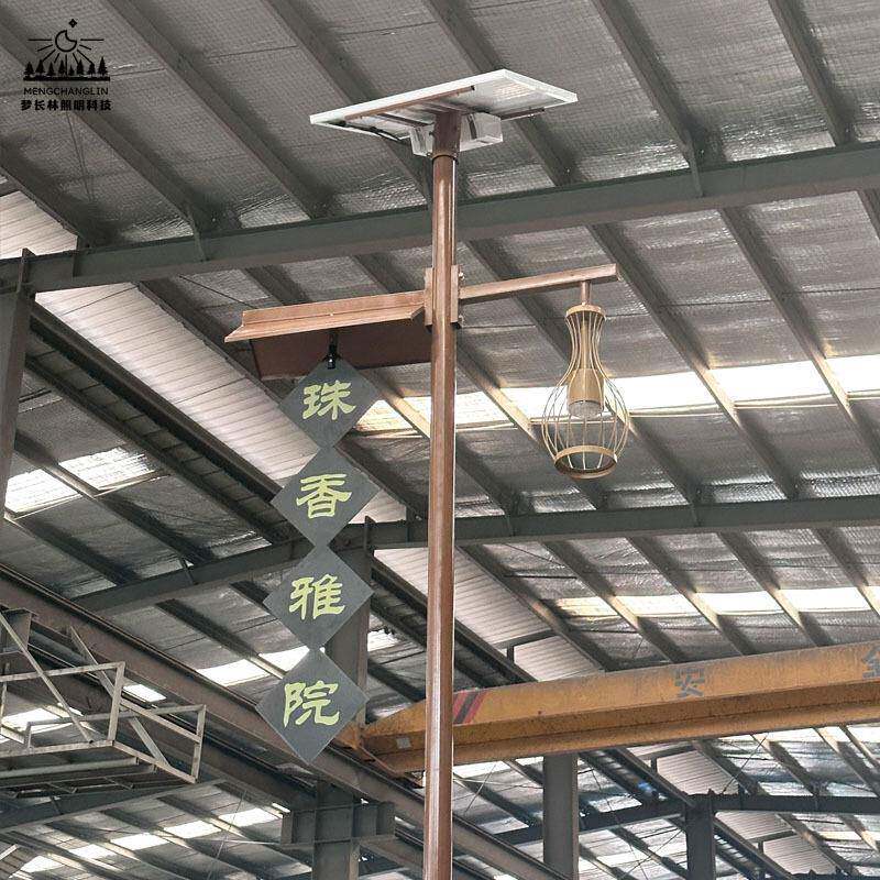 太阳能路灯仿木仿竹MCL-TYNF中式古灯小复区路景区公民宿指示牌引